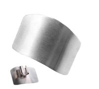 Stainless Steel Finger Guard, Portable Adjustable Protector Prevents Cuts, Finger Guards for Cutting Food | Meat Fish Carrots