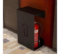 Stainless Steel Fire Extinguisher Cabinet, Anti-Corrosion Anti-Rust Bracket for Public Safety in Malls and Libraries