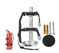 Stainless Steel Fire Extinguisher Mount - Wall Hanging Bracket Holder for 1kg-2kg Extinguisher, Home, Car, RV, Truck - 1pcs
