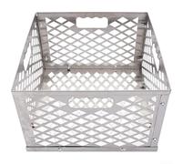 Stainless Steel Firebox Basket for Oklahoma Heights For BANDERA Offset Smokers Improves Airflow and Reaches High Temperatures