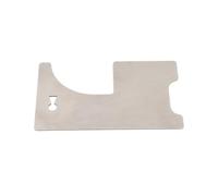 Stainless Steel Firefighting Multifunctional Door Seam Manual Tool for Firefighter Hall Pass 0.7mm Thick
