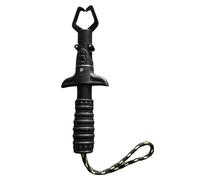 Stainless Steel Fish Lip Gripper - Fishing Pliers, Fish Gripping Tool, Straight Rotating Fish Grippers, 7.48 Inches, Professional Fish Landing Pliers and Gripper for Safe Outdoor Fishing