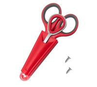 Stainless Steel Fishing Scissors Multi Tool 3 in 1 Set with Disgorger and Compact Box, Stable Braid Scissors Hook Remover Line Cutter, Compact Fishing Accessories for Sea