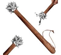 Stainless Steel Fist Shape Hammer, 2025 New Decorative Fist Hammer - Stainless Steel Head & Wooden Handle,Multifunctional Solid Ham-mer Tools for Gardening Household Car Outdoor Camping (C 1pc)