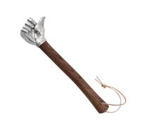 Stainless Steel Fist Shape Hammer,Solid Small Hammer with Wooden Handle,Hand Hardware Tool for Gardening Household Car Outdoor Camping