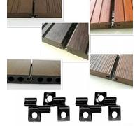 Stainless Steel Fixings for Composite Decking, 100 Clips Offering Secure and Stylish Board Attachment (10mm)