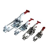 Stainless Steel Fixture Iron Galvanized Lock Buckle Box Buckle Clamp Clamping Tool Quick Press Door Bolt Self-lockin 1pcs(40323-TDX-ZSWG-180-X)