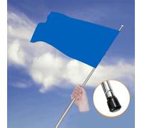 Stainless Steel Flagpole Weight Anchor Kit with 4 Size-Adjustable Anchors, 2 Heavy-Duty Flagpole Covers & 2 Rolls PVC Electrical Tape for Honor Gu