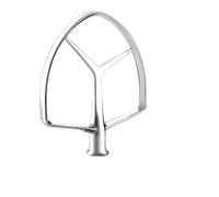 Stainless Steel Flat Beater Attachment,Compatible for KitchenAid, KA7QCFB 7 Quart Bowl Lift Stand Mixer Replacement Parts Bread Hook Replace