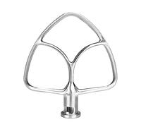 Stainless Steel Flat Beater Replacement for KitchenAid 4.5-5 Qt Tilt-Head Stand Mixers - KitchenAid Paddle Attachment Replacement for Artisan, Classic, and Ultra Power Mixers, Dishwasher Safe