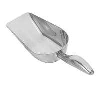 Stainless Steel Flat Bottom Ice Scoop for Ice and Flour