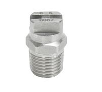 Stainless Steel Flat Fan Nozzle 1pc 1/4 1/8Inch Stainless Steel High Pressure Washer Spray Nozzle Suitable for Lawn and Garden Irrigation Innovative Atomization(1I8 650033,SS303)