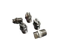 Stainless Steel Flat Fan Nozzle 1pc Spray, 0-110 Degree, Flat Fan Nozzle, Industrial Cleaning, Water Cooling, Car Washing, Dust Removal, SS304(Capacity 03 (1.1mm),1/4''_Angle 110)