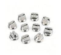 Stainless Steel Flat Fan Spray Tip, 65° Nozzle for Home Kitchen Garden Weed Killing & Carpet Cleaning, 10Pcs 25° Hole Diameter：1.4 mm(0.055in)