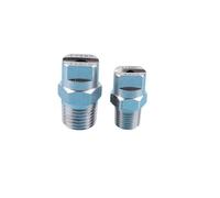 Stainless Steel Flat Fan Spray Tip， Stainless Steel Flat Fan Nozzle for High Pressure Cleaning with Multiple Spray Angles(Flow04(1.3mm),1 of 8-Angle 50)