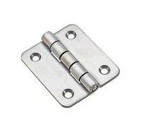 Stainless Steel Flat Hinge Industrial Electrical Instrument Automation Equipment Cabinet Door