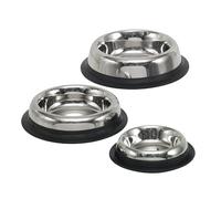 Nobby Stainless Steel Royal Flat Dog Bowl, 15.5 cm, 0.20 Litre