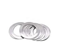 Stainless Steel Flat Penny Washers, 304 Stainless Steel Flat Washers Pack Of 50 M2-M6(M3X6X1mm)