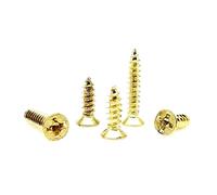 Stainless Steel Flat Self Tapping Screws, 200 pcs Self-Tapping Wood Screws Phillips Flat Countersunk Head Multicolor 2-3mm 4-16mm(Den,3 * 16Mm)