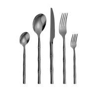 Stainless Steel Flatware Set - 304 Stainless Steel Cutlery with Knife, Fork, and Spoon - Available in Multiple Piece Options