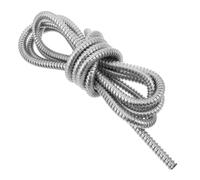 Stainless Steel Flexible Conduit for Wire Protection, 3m | Corrugated Tube, Polished Burr Free Finish, for Control Cabinets and Machinery Maintenance Areas