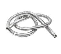 Stainless Steel Flexible Shower Hose Flexible 304 SS Corrugated Pipe 4mm-20mm Inner Diameter, 3 Meter Cable Conduit for Automotive Wiring, Machine, Robot Protection(6mm)