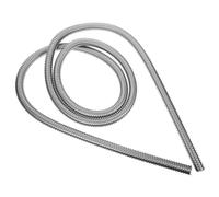 Stainless Steel Flexible Wire Conduit for Solar Cables and Heater Exhaust | 304 Stainless Steel, Corrugated Design, Silver Finish, Wall Wiring Use, Commercial Cable Organisation