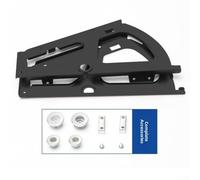 Stainless Steel Flip Down Shoe Rack Single Layer Cabinet Organizer with Concealed Design to Provide Easy and Organized Shoe Storage (Triple-layer Sliver)