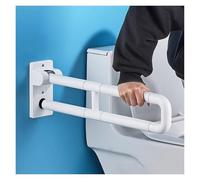 Stainless Steel Flip Up Grab Bars for Bathroom Safety Toilet ils for Handicap Assi 60cm Wall Mounted Support Handle