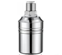 Stainless Steel Float Ball Valve Automatic Water Level Controller for Tanks Cisterns Ponds - Adjustable Fill Valve High Pressure 0.2-10KG Compact Design for UK Plumbing Systems(0.75 Top Inlet)