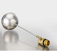 Stainless Steel Float Ball Valve Water Level Control Valve Water Tank Water Tower Water Heater Inlet Valve Switch 4-Point Brass Valve