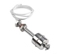 Stainless Steel Float Switch for Water Level Sensor, Vertical Level Controller, Automatic Water Level Detector for Water Tower, Tank for Pump Alarm, 304 Stainless Steel Robust Heat Resistant (L = 75