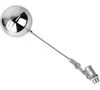 Stainless Steel Float Valve, Adjustable Water Level Control Floating Ball Valve for Cisterns, Durable 304 Construction, Ideal for Fluid Flow Management