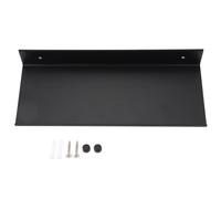 Stainless Steel Floating Shelves, Heavy Duty Matte Black Wall Mounted For Home Decor, Minimalist Design Storage Space For Kitchen Bathroom, Updated 20