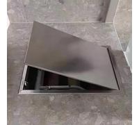 Stainless Steel Floor Access Panel Door with Push-to-Open Mechanism, Durable Inspection Hatch for Easy Plumbing & Water Shut-Off Access, Ideal for Floors & Walls