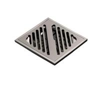 Stainless steel floor drain anti odor washing machine shower balcony terrace universal hardware bathroom accessories,Style 16,10x10cm (Style 23 10x10cm)