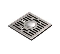 Stainless steel floor drain anti odor washing machine shower balcony terrace universal hardware bathroom accessories,Style 16,10x10cm (Style 16 10x10cm)