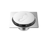 Stainless Steel Floor Drain Filter Shower Floor Drain Bathroom Rapid Drainage Tile Insert Square Drains Hair Catcher Pop Up Waste Stopper(YR81380)