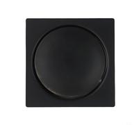Stainless Steel Floor Drain with Easy Push Type Design A Must Have for Effective Water Management (Black)