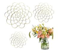 Stainless Steel Floral Grid Organizer,Stainless Steel Floral Grid Organize,Fl-ower Arrangement Holder,Plant Flowers Stem Grids Holder Insert,Plant Flowers Stem Gri-d HOL-der
