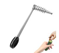 Stainless Steel Flower Curler, Piranha Spiral Cutter Tools, Stainless Steel Kitchen Tools, Easy to Clean Suitable for Cutting Zucchini Potatoes Cucumbers Carrots