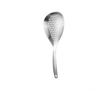 Stainless Steel Foam Spoon for Home Cooking Featuring Rust Resistant Construction and Functional Strainer Design