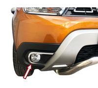 STAINLESS STEEL FOG LIGHT FRAME CHROME fits DACIA DUSTER II | 2018-onwards