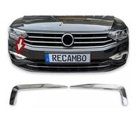 Stainless Steel Fog Light Surround Fits VW Passat B8 Facelift|2020 Onwards
