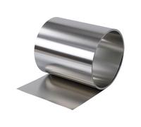 Stainless Steel Foil Roll， 50MM Thickness 0.1mm .2mm .3mm .4mm .5mm 1.0mm 304 Steel Sheet Thin Plate/Foil, 1pcs(Thickness 0.1mm)