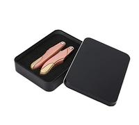 Stainless Steel Foldable Dead Skin Trimmer Clipper, Multifunction Manicure Pedicure Pliers Tool, Professional Nail Remover and Clipper with 25° Pliers Mouth, Rose Gold Nail Care Ki