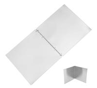 Stainless Steel Foldable Oil Splatter Guard for Most Stovetops | Silver finish, reusable grease splash shield, heat resistant cooking screen, sleek modern kitchen baffle
