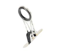 Stainless Steel Folding Fishing Rod Guide Ring Corrosion Resistant Replacement Tip Salt Water Rod Accessories High Tensile Strength Fishing Guide