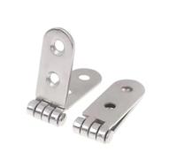 Stainless Steel Folding Hinge 12pcs Folding Hinges, Universal, Flap for Cabinet Doors and Tabletops