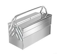 Stainless Steel Folding Toolbox Built for Repeated Deployment in Residential Repair Industrial Maintenance and Adventure Scenarios (B)